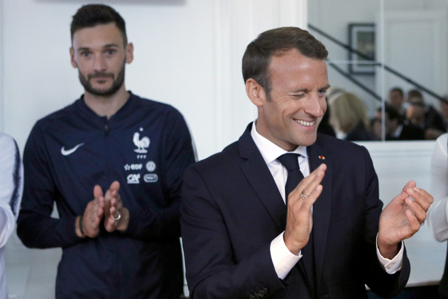 Френският президент Еманюел Макрон коментира отсъствието на нападателя на Реал1