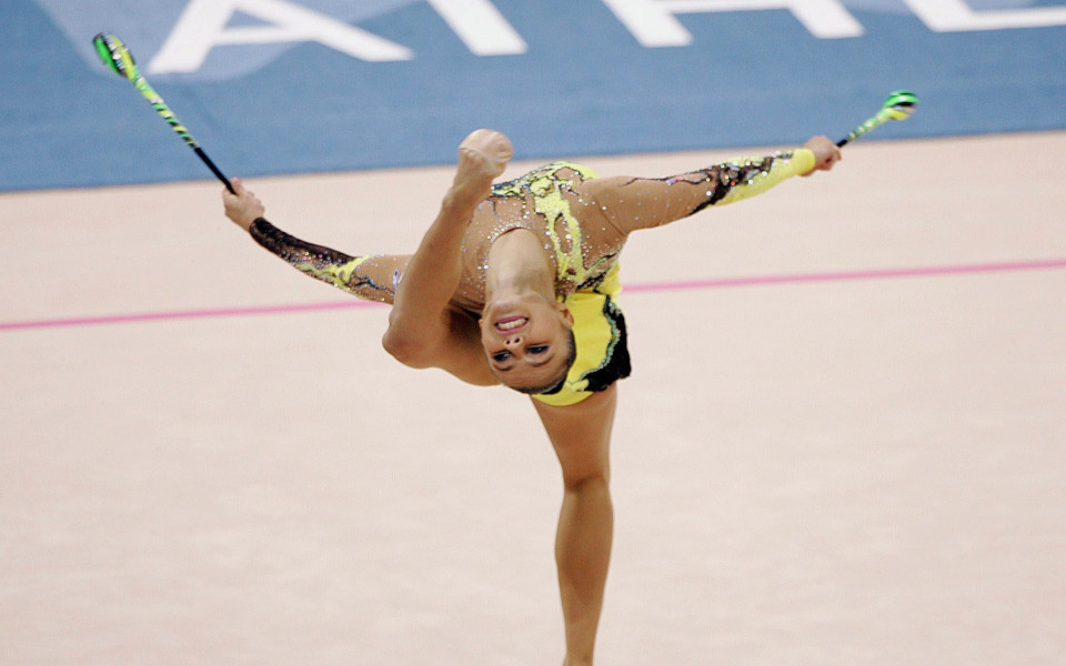Руски олимпийски и световни шампионки на Световното по художествена гимнастика в София