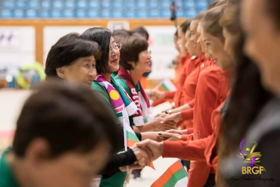 Грациите на България тренират в Япония1