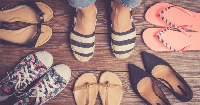 Най голямата страст на жените са обувките На ток равни спортни