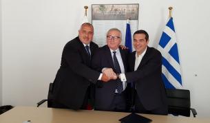 Борисов и Ципрас подписаха договора, стартират интерконектора
