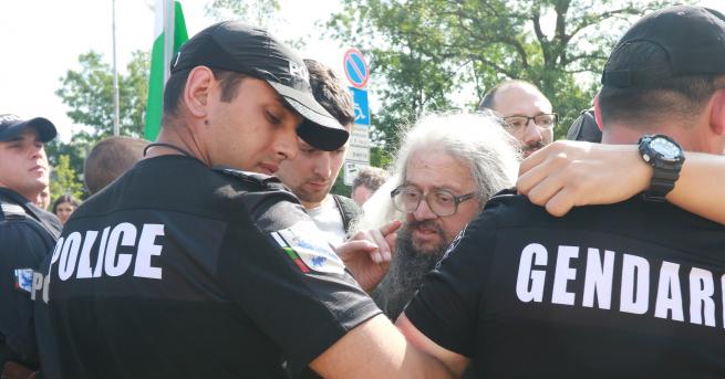 Николай Колев Босия който е в гладна стачка от 13 юни