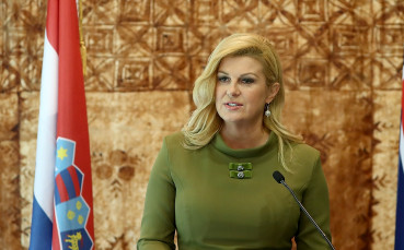 Президентът на Хърватия отново на трибуните