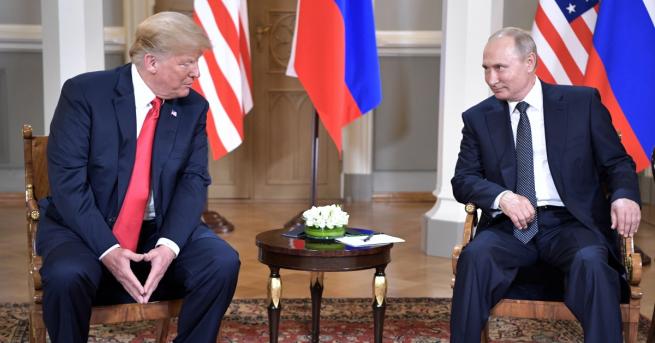 Срещата между президентите на Русия и САЩ Владимир Путин и