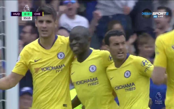 Канте изравни свой рекорд срещу Хъдрсфийлд