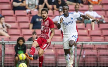 ЦСКА се бори, но не пребори Копенхаген в Лига Европа