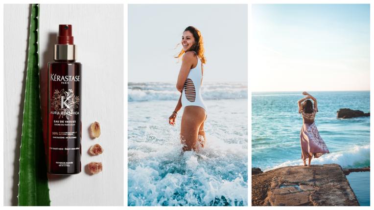  За елементарно оформяне на косата - морски талази в бутилка 