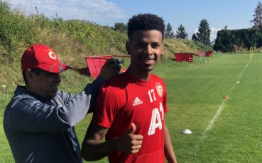 Крилото на ЦСКА Енрике Рафаел е близо до завръщане на