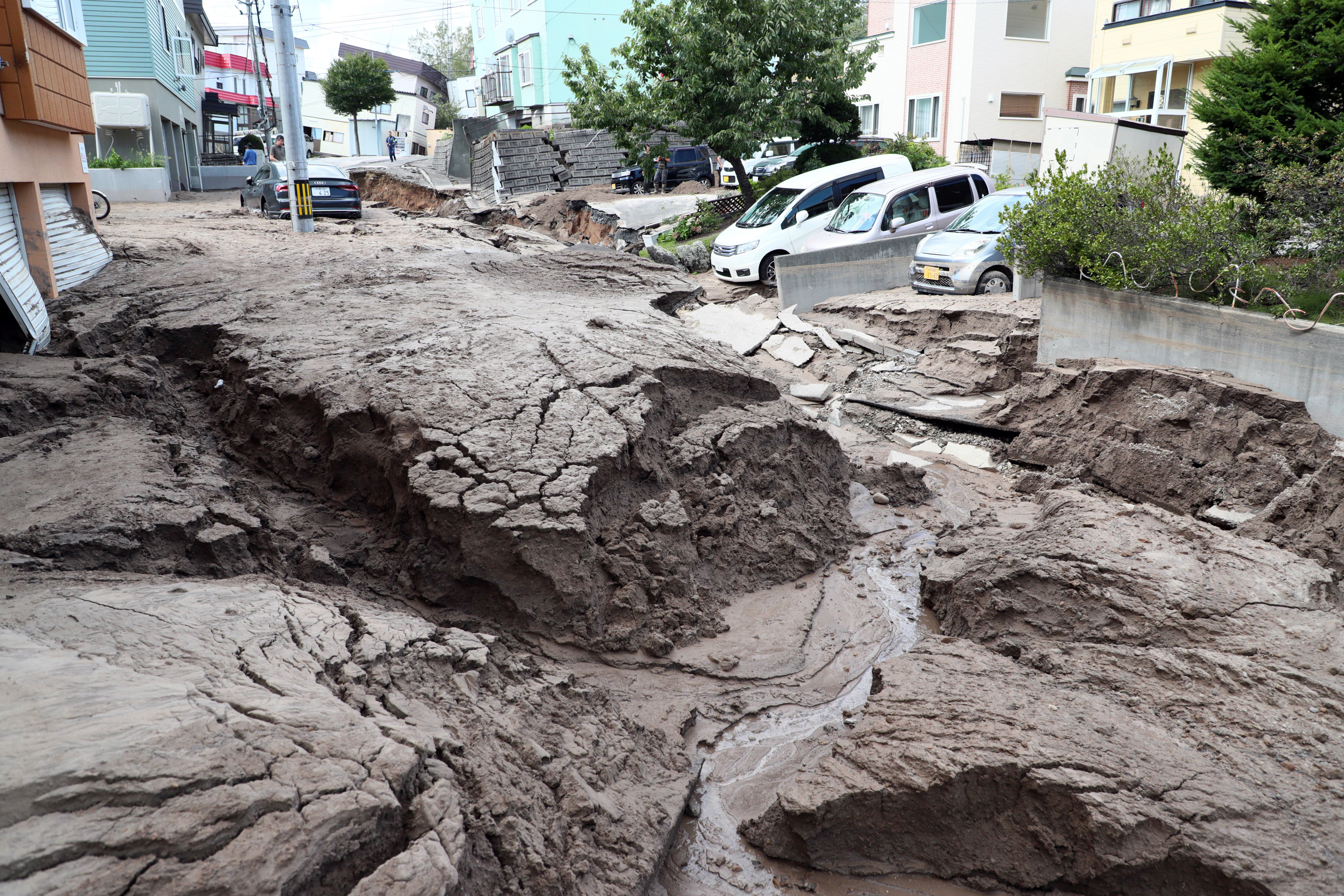 Броят на жертвите на силното земетресение, ударило вчера японския остров Хокайдо, нарасна на осем, след като в развалините на къща в планинското селище Ацума бяха открити още пет трупа, съобщи Франс прес, като цитира телевизия Ен Ейч Кей. Най-малко 39 души се водят за изчезнали в Ацума, където трусът с магнитуд 6,6 е предизвикал огромни свлачища, затрупал къщи и пътища. Над 120 са ранените.