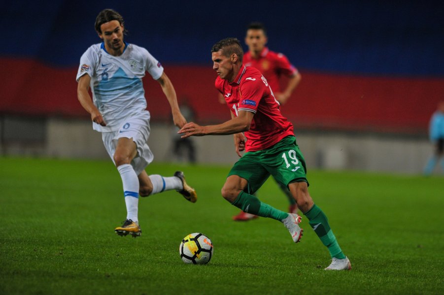 България Словения национален отбор футбол български 2018 Лига на нациите1