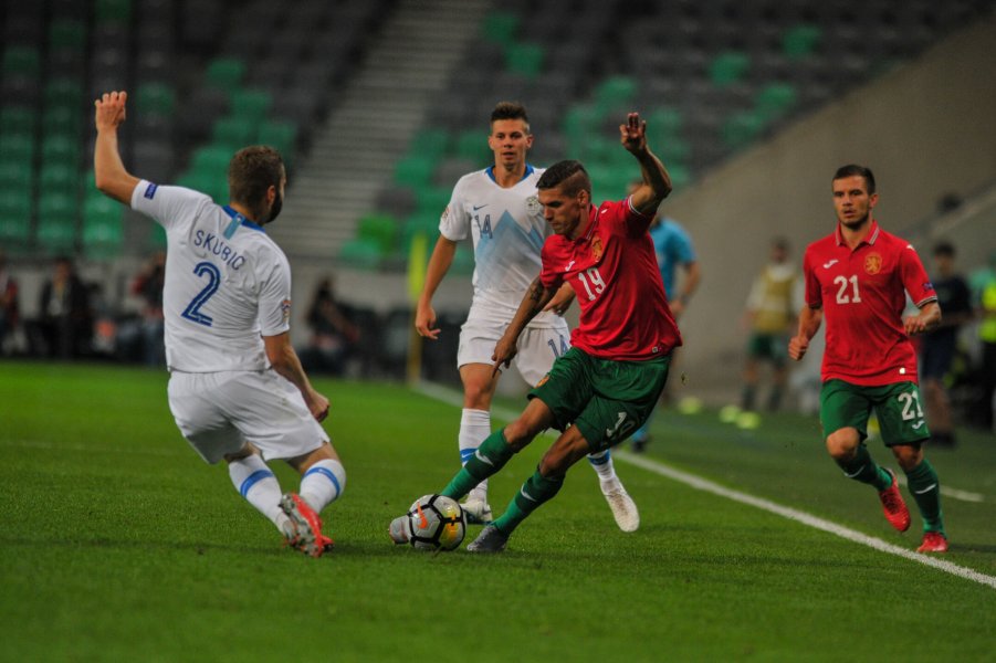 България Словения национален отбор футбол български 2018 Лига на нациите1