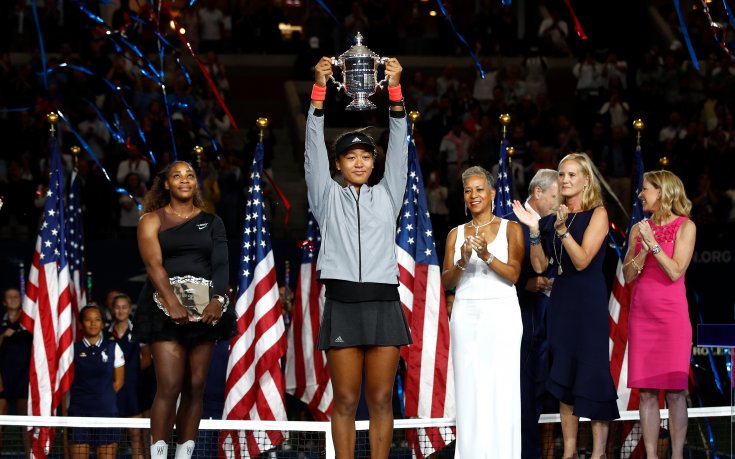 Осака триумфира на US Open, огромен скандал със Серина в края