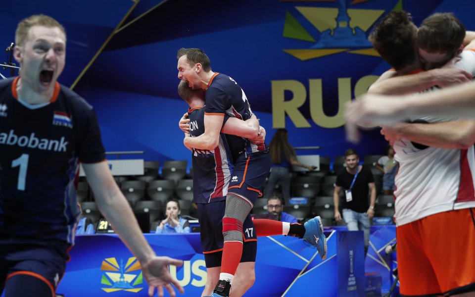 Холандия прекатури "селесао", завърза група B Волейбол Волейбол 2018 Gong.bg