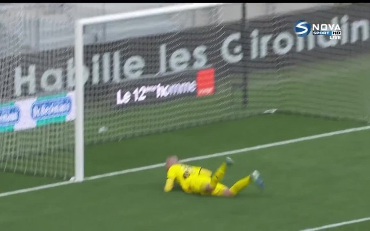 Бордо - Ним 1:2 /първо полувреме/