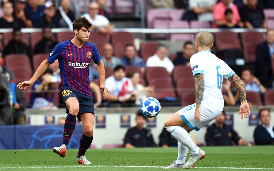 Полузащитникът на Барселона Сержи Роберто призова съотборниците си да се