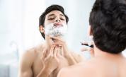 мъже баня грижа за лицето лице кожа бръснене брада