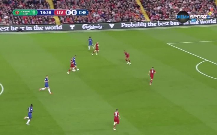 Ливърпул - Челси 0:0 /първо полувреме/