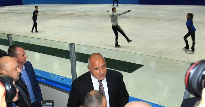 Премиерът Бойко Борисов коментира пред журналисти в Зимния дворец на