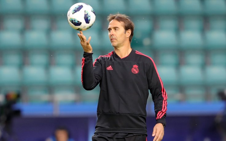 Лопетеги се сбогувал с играчите на Реал Мадрид