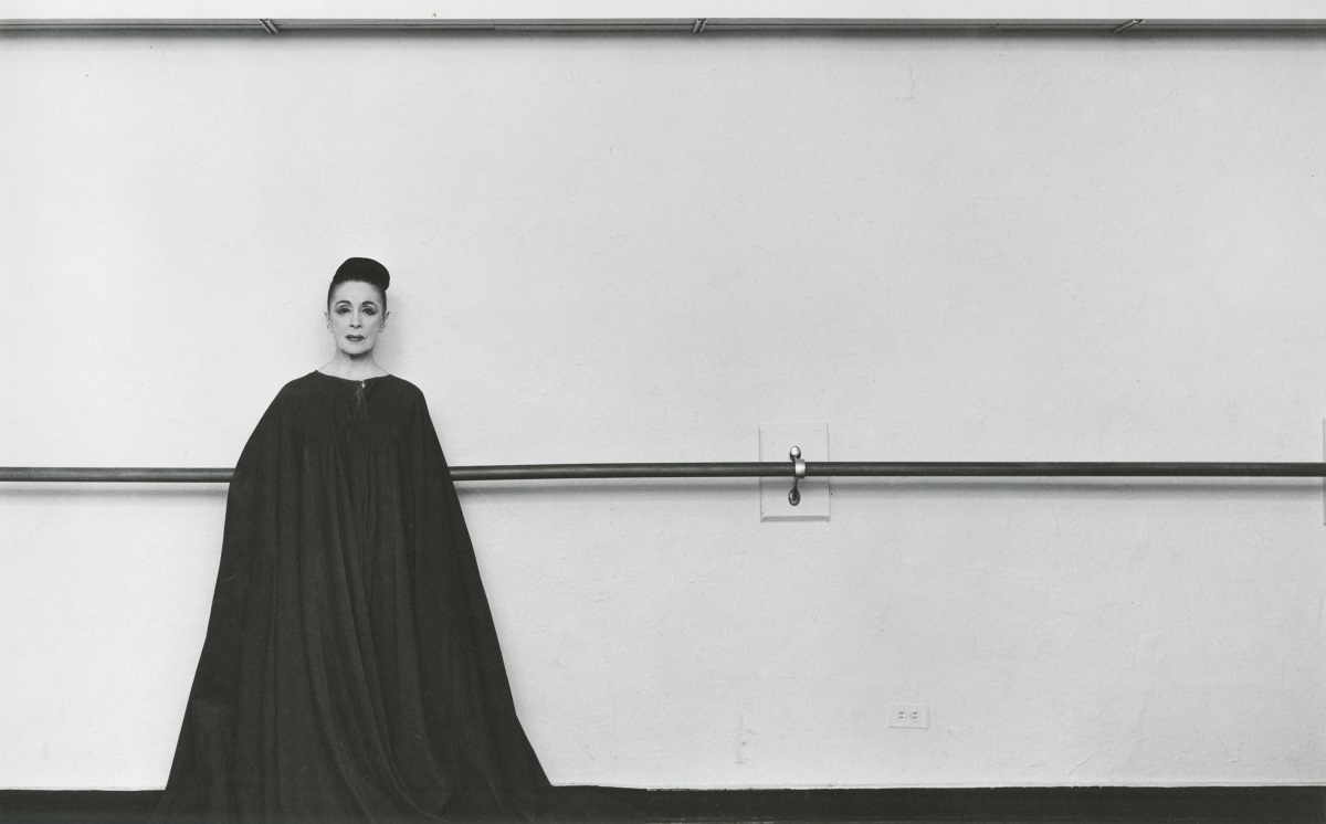 Хореографката Марта Греъм. Снимката е от 1961 г. Греъм е считана за един от най-изтъкнатите пионери на модерния танц. 