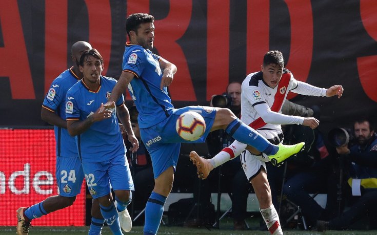 Хетафе взе дербито на мадридските предградия срещу Райо