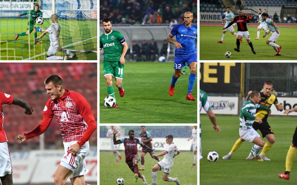 След 12 кръга - 3 отбора в 2 точки на върха в Първа лига