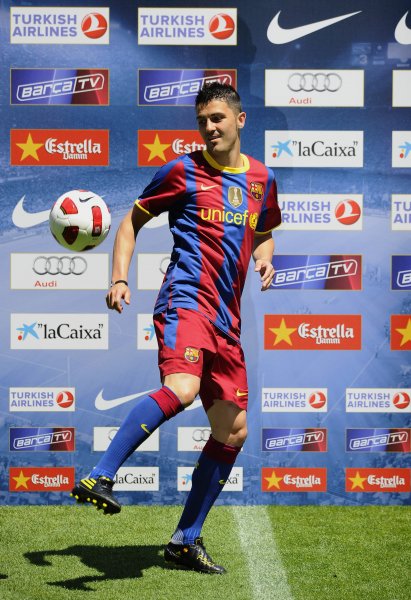 Давид Вия Барселона трансфер 2010 май1