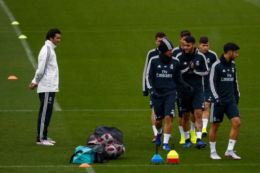 Сантяго Солари проведе първа тренировка с Реал Мадрид1