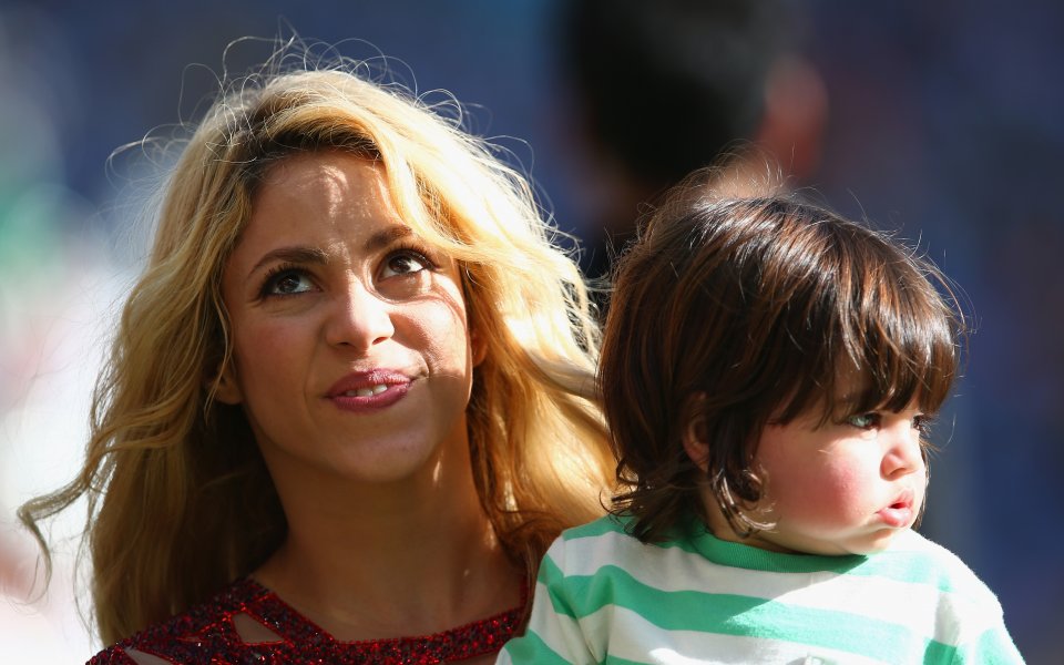 Шакира е истинска футболна майка