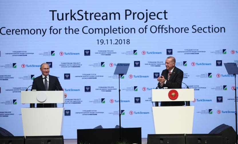  путин ердоган турски поток 