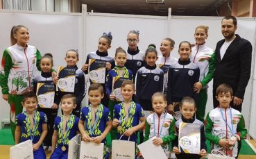 Акробатите на Черноморец с призови места от Държавен турнир “Млад акробат”