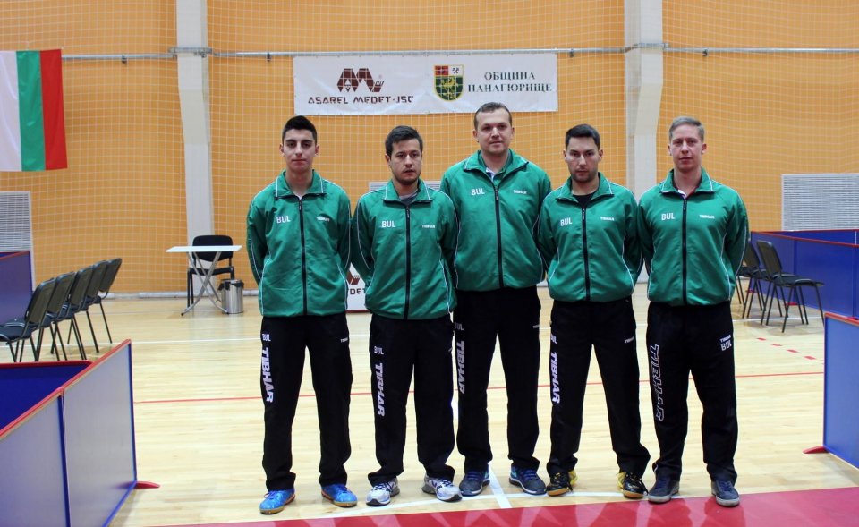 Българските национали по тенис на маса1