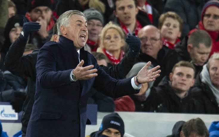 Анчелоти: Наполи не бива да съжалява за нищо