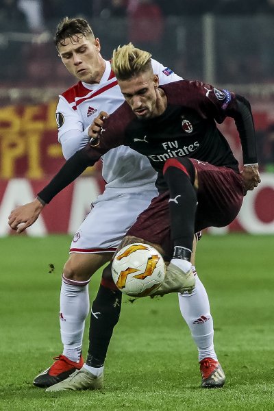 Олимпиакос Милан 2018 декември Лига Европа1