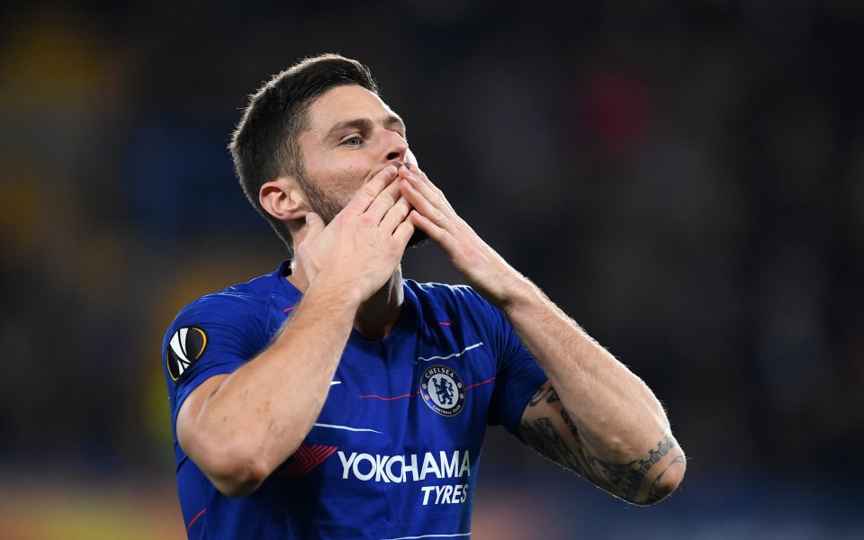 Мениджърът на Челси Маурицио Сари заяви, че Оливие Жиру ще