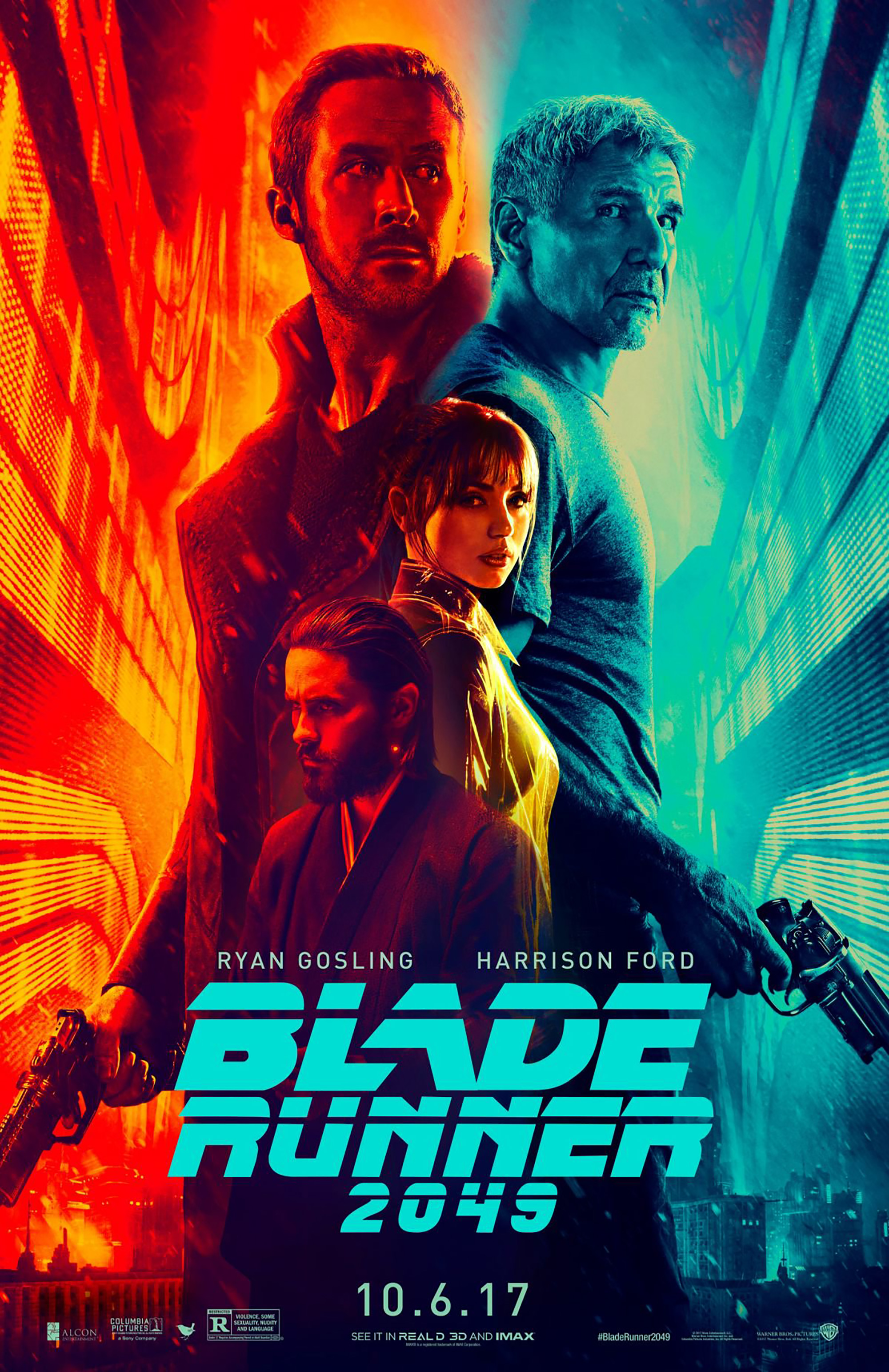 7. Blade Runner 2047 / „Блейд Рънър 2049“ (2017) – Режисьор: Денис Вилньов; Участват: Райън Гослинг, Харисън Форд, Джаред Лето