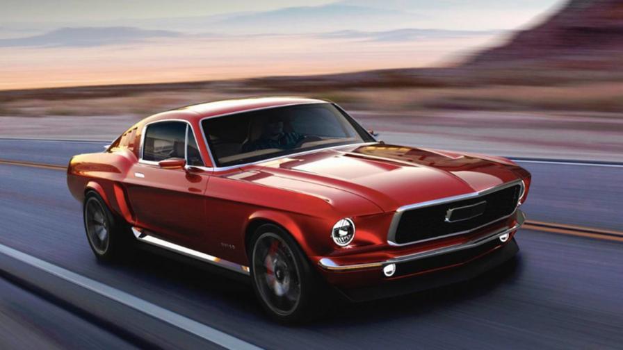 <p>Това е руски електрически Mustang с 840 к.с.</p>