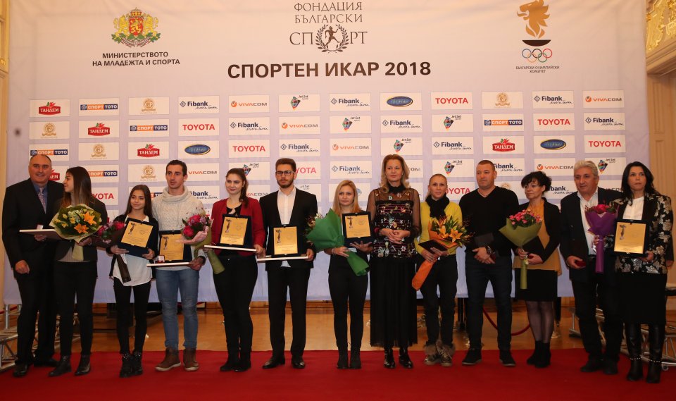 Бляскава церемония за спортните Икари и наградите на БОК1