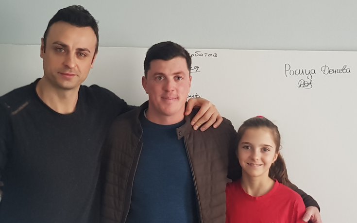 Димитър Бербатов награди талантлива тенисистка