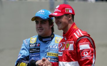 Алонсо: Шумахер завинаги остава най-големият ми съперник