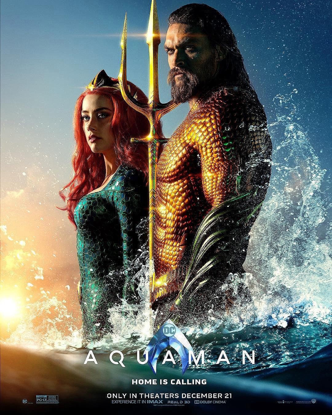 7. Aquaman / „Аквамен“ – Режисьор: Джеймс Уан; Участват: Джейсън Момоа, Амбър Хърд, Уилям Дефоу