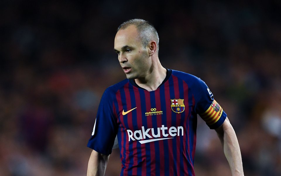 Легендата на Барселона Андрес Иниеста призна, че с радост би