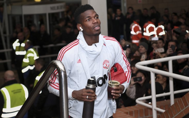 Погба вече е с Юнайтед в Дубай