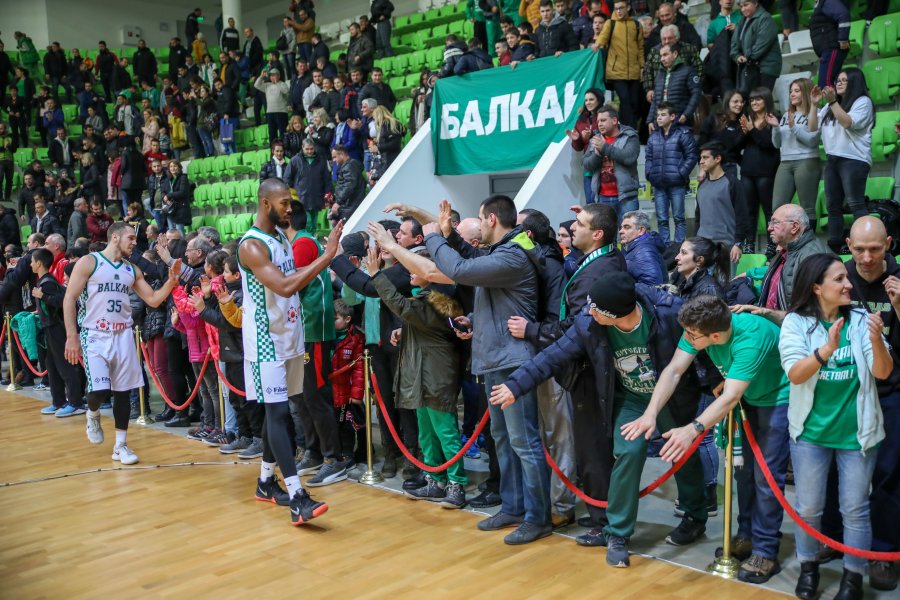 Балкан Ботевград срещу Левски Лукойл1