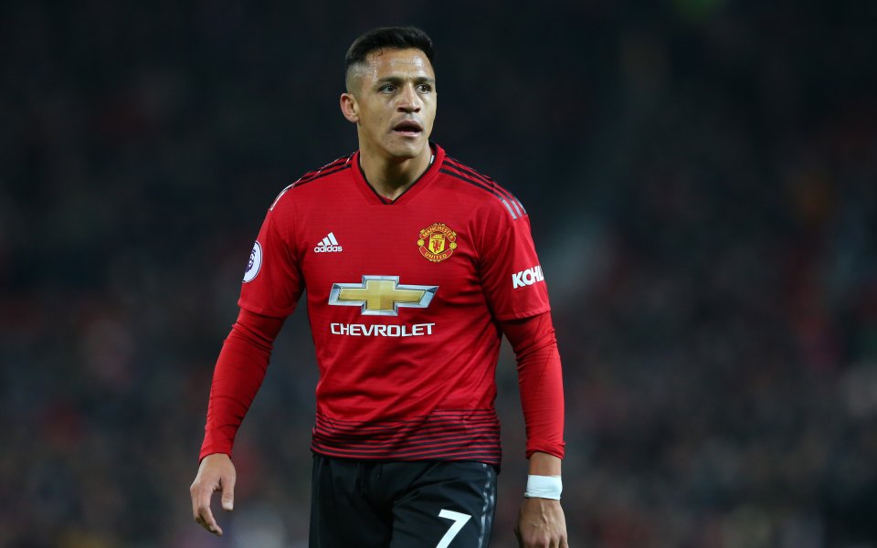 Алексис Санчес записа едва 12 минути игрово време в дербито