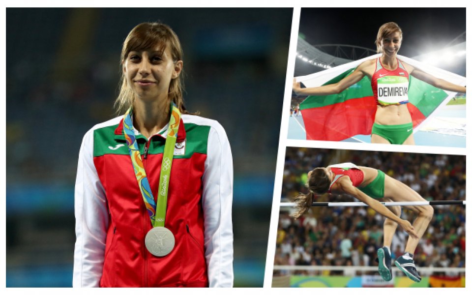 Oлимпийската и европейска вицешампионка в скока на височина - Мирела