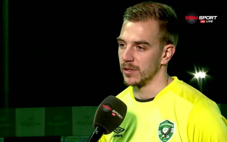Играчът на мача Пламен Илиев: Днес спасих, другия път може да не е така