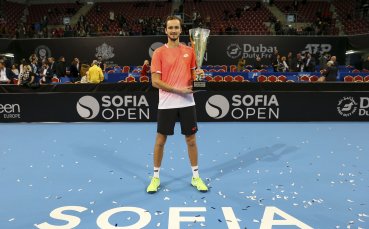 Твърде добър: Даниил Медведев е шампион на Sofia Open 2019!