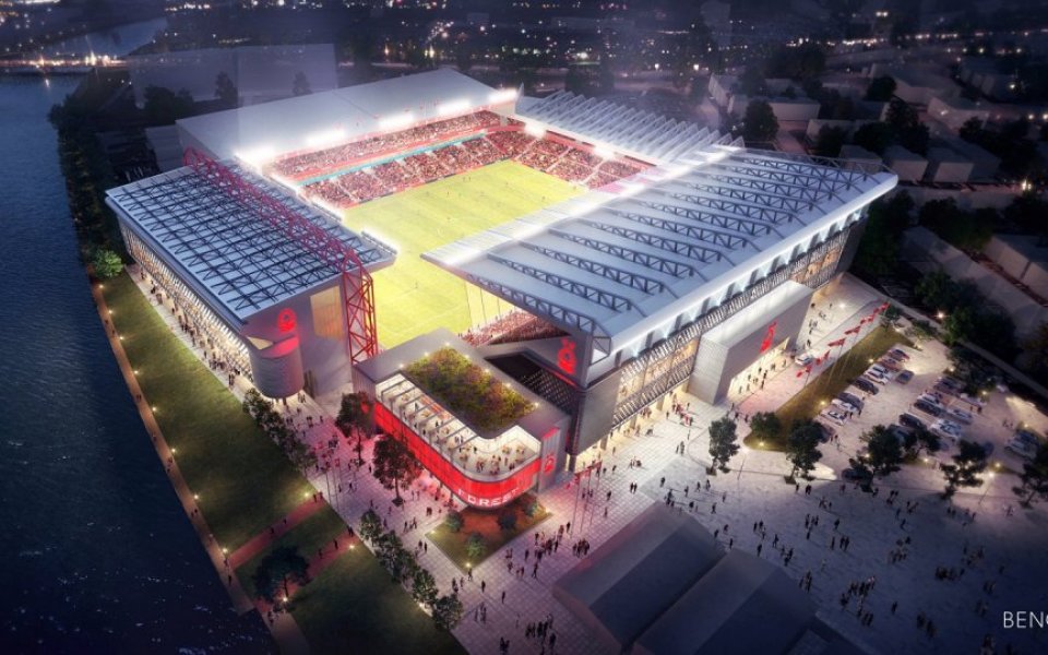 Нотингам увеличава капацитета на стадиона си