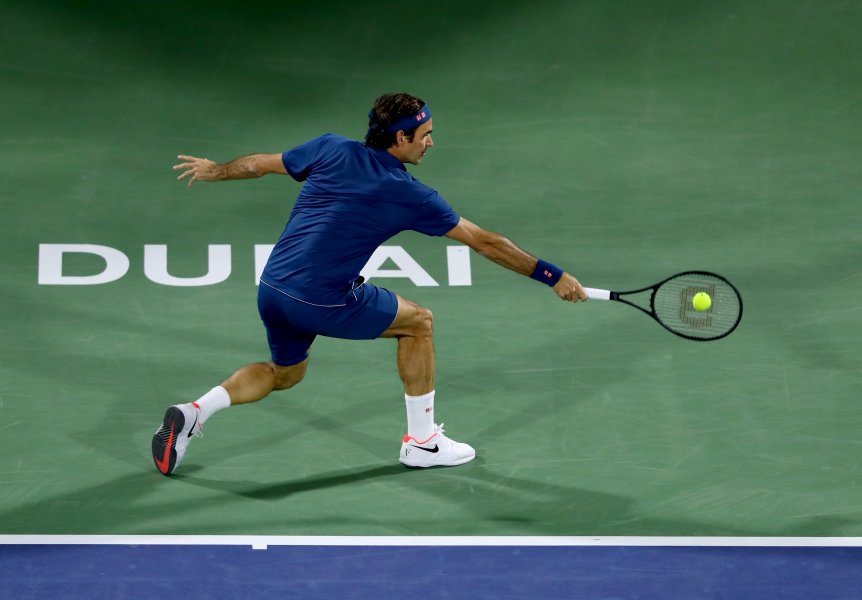 Роджър Федерер триумфира в Дубай1